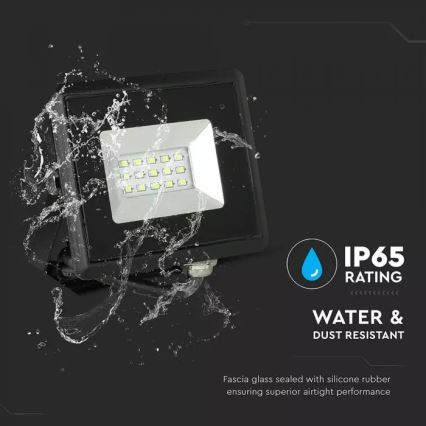 LED-valonheitin LED/20W/230V IP65 vihreä valo