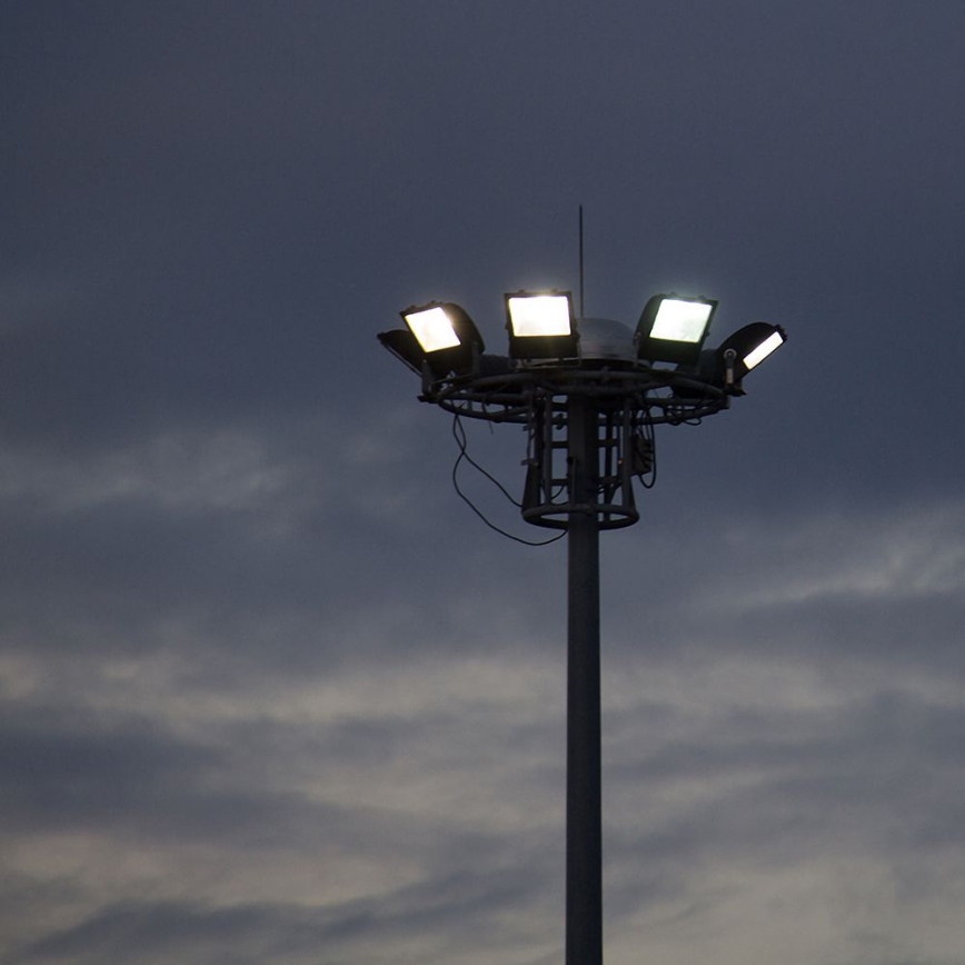 LED-valonheitin LED/30W/230V 6400K IP65 musta