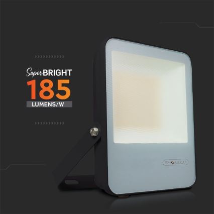 LED-valonheitin LED/30W/230V 6400K IP65 musta