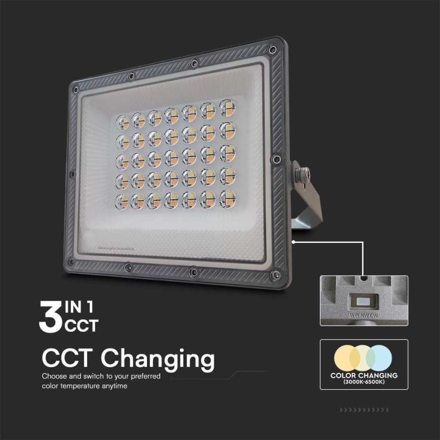 LED-valonheitin LED/30W/230V IP65 3000/4000/6500K