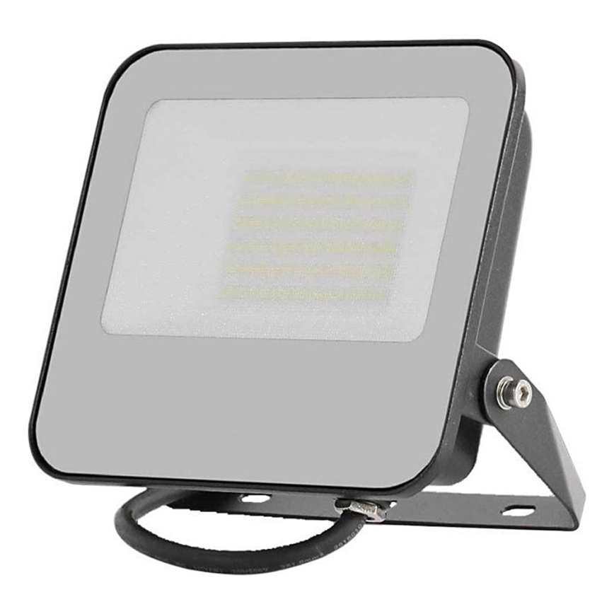 LED-valonheitin LED/50W/230V 4000K IP65 musta