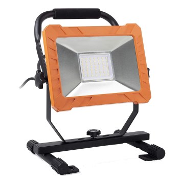 LED-valonheitin LED/50W/230V 6500K IP65 oranssi/musta