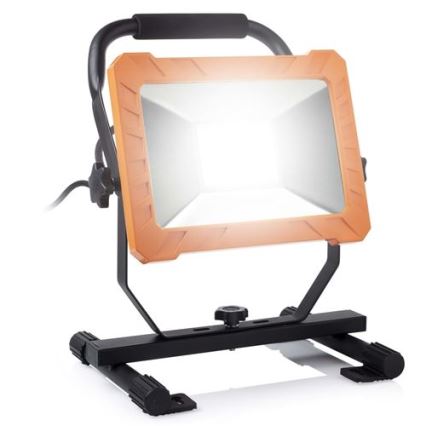 LED-valonheitin LED/50W/230V 6500K IP65 oranssi/musta