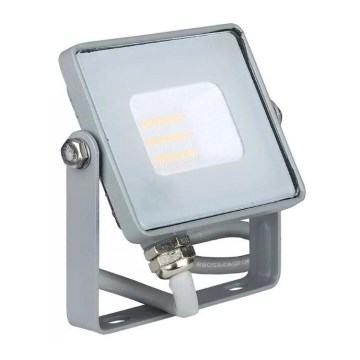 LED-valonheitin SAMSUNG CHIP LED/10W/230V IP65 4000K harmaa