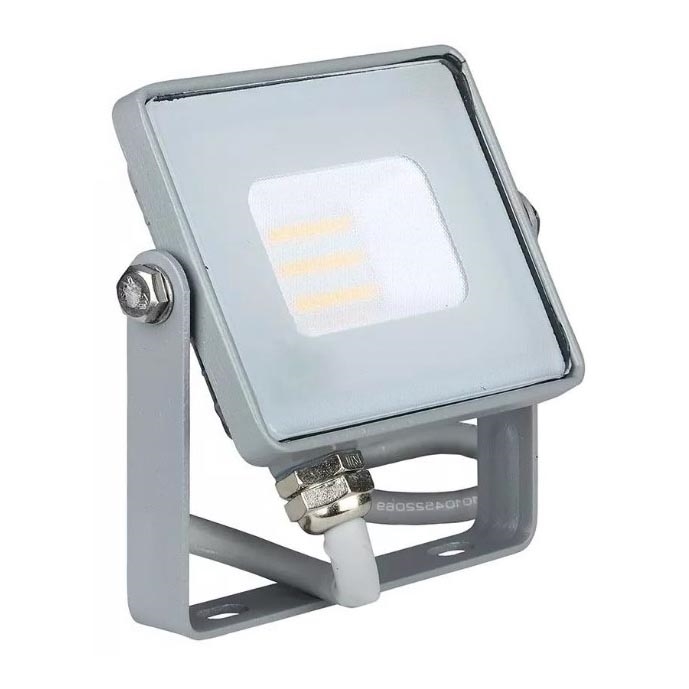 LED-valonheitin SAMSUNG CHIP LED/10W/230V IP65 4000K harmaa