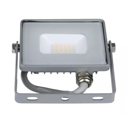 LED-valonheitin SAMSUNG CHIP LED/10W/230V IP65 4000K harmaa
