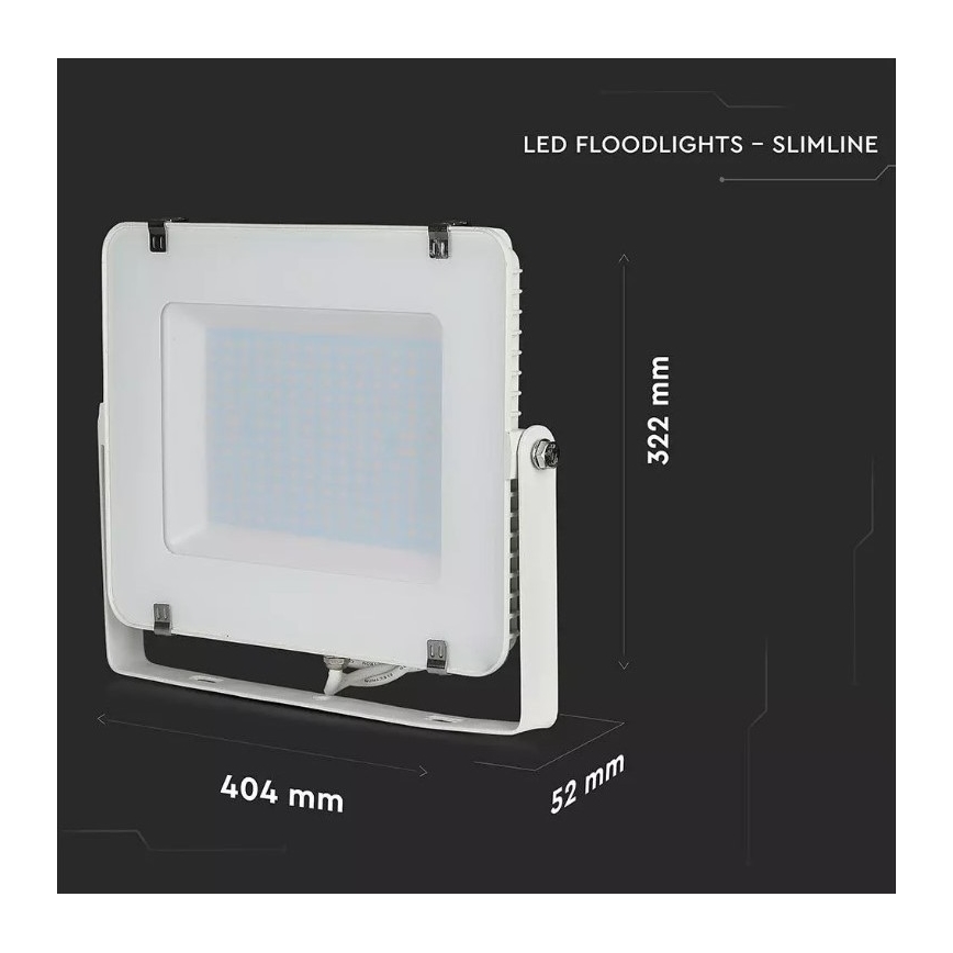 LED -valonheitin SAMSUNG CHIP LED/150W/230V 3000K IP65 valkoinen