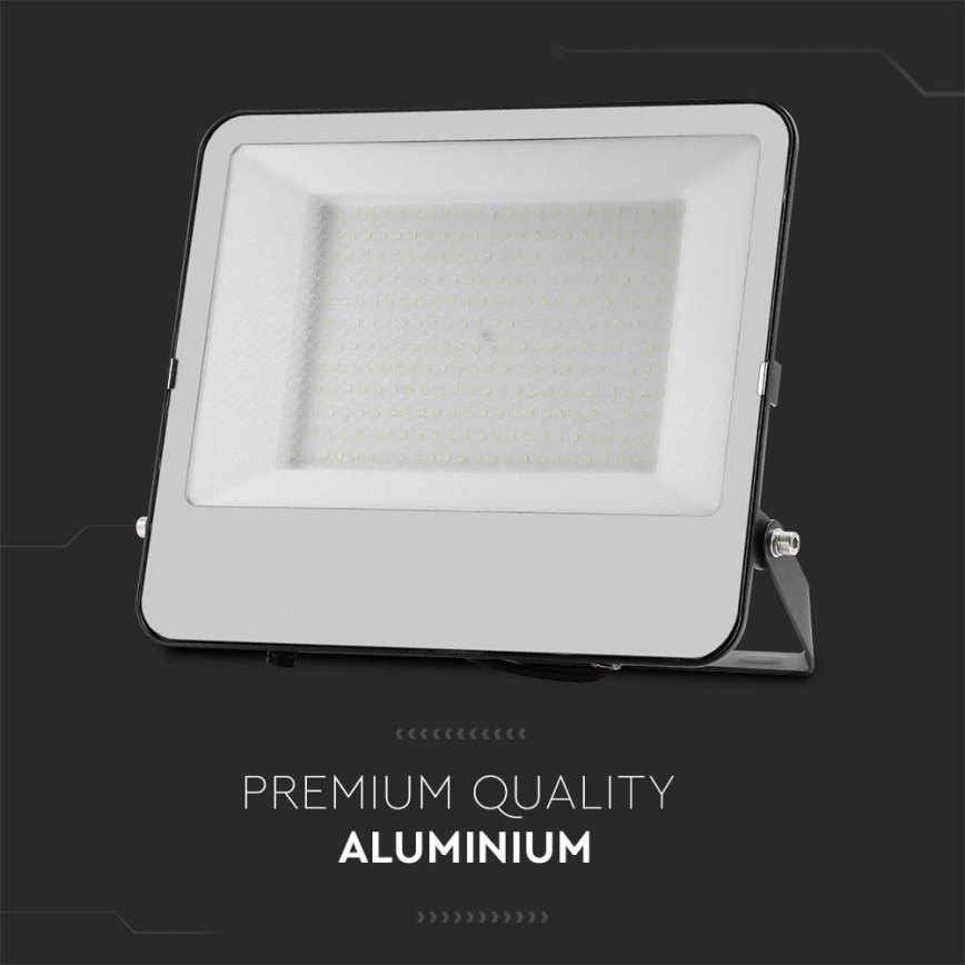 LED-valonheitin SAMSUNG CHIP LED/200W/230V 4000K IP65 musta