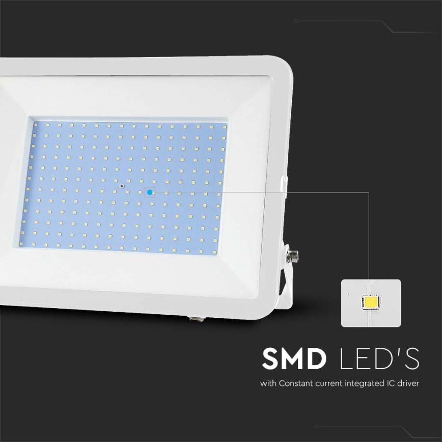 LED-valonheitin SAMSUNG CHIP LED/300W/230V 6500K IP65 valkoinen