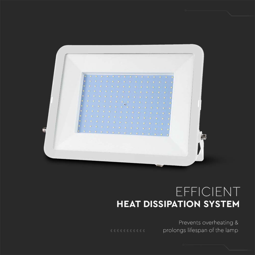 LED-valonheitin SAMSUNG CHIP LED/300W/230V 6500K IP65 valkoinen