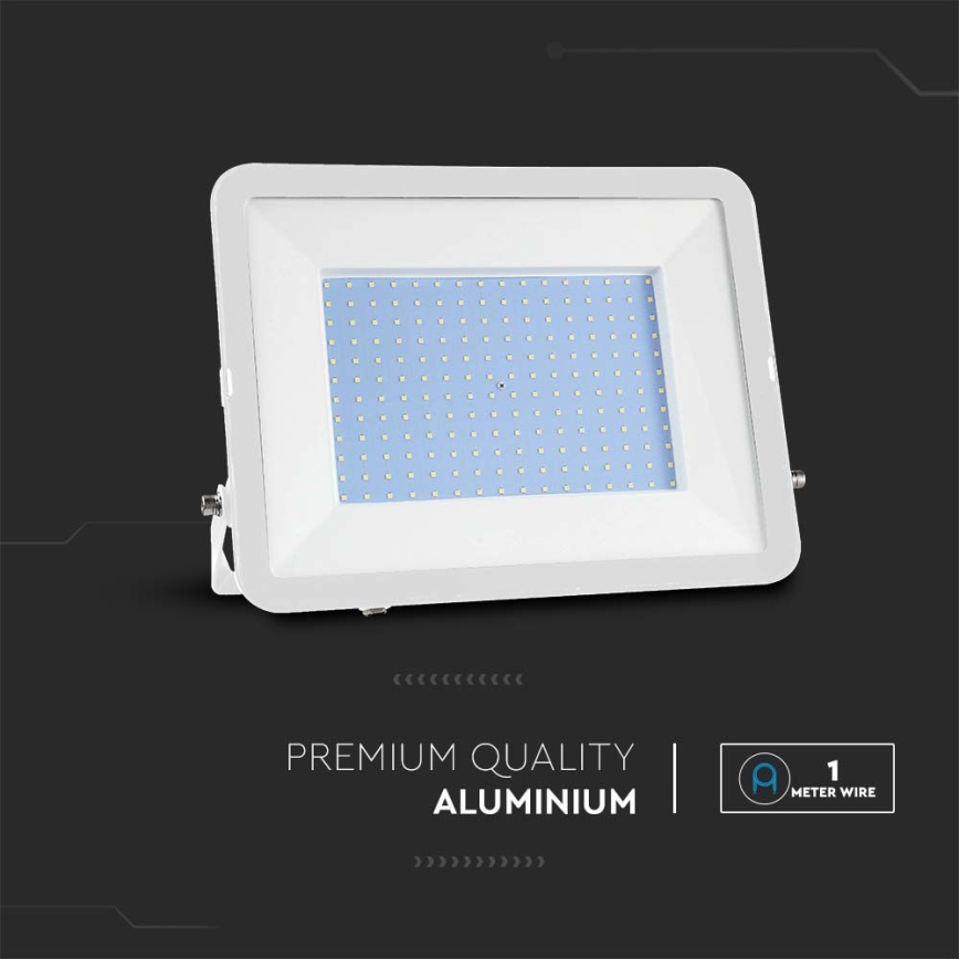 LED-valonheitin SAMSUNG CHIP LED/300W/230V 6500K IP65 valkoinen