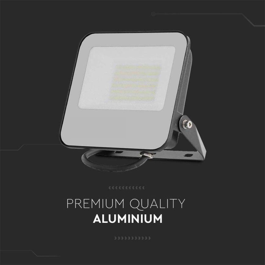 LED-valonheitin SAMSUNG CHIP LED/30W/230V 4000K IP65 musta