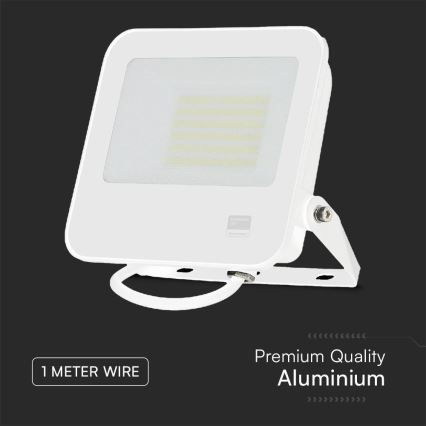 LED-valonheitin SAMSUNG CHIP LED/50W/230V 4000K IP65 valkoinen