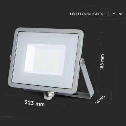 LED-valonheitin SAMSUNG CHIP LED/50W/230V 6400K IP65