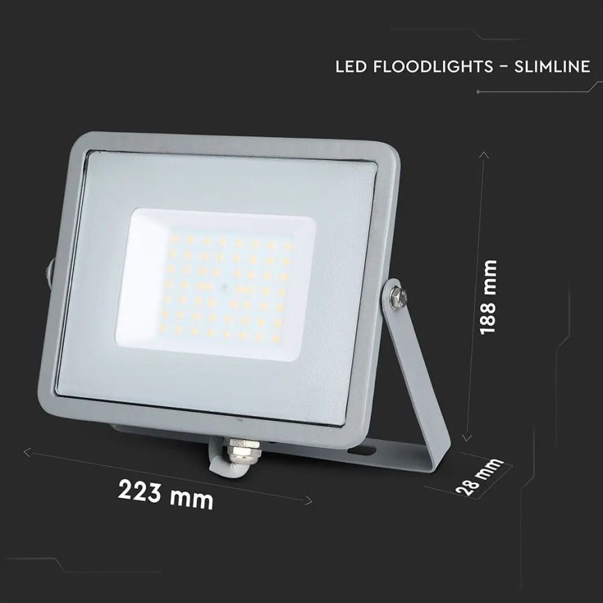 LED-valonheitin SAMSUNG CHIP LED/50W/230V 6400K IP65