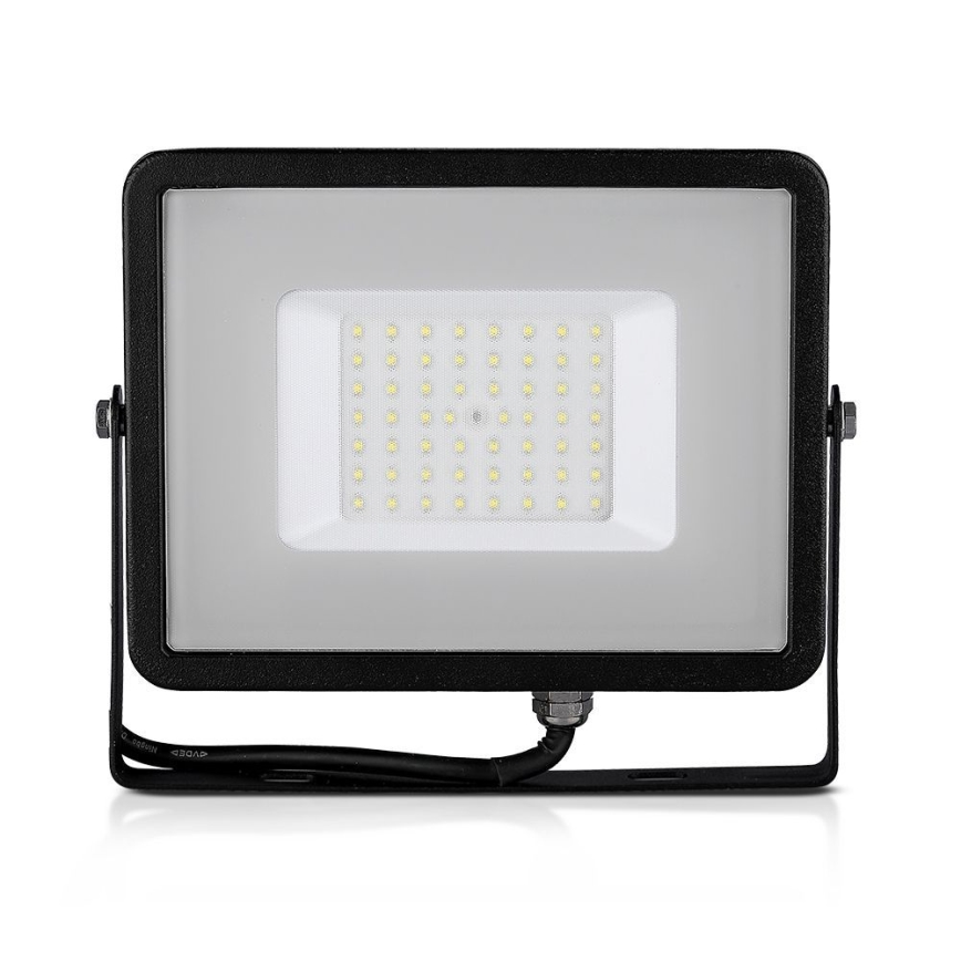 LED Valonheitin SAMSUNG CHIP LED/50W/230V 6500K IP65 musta