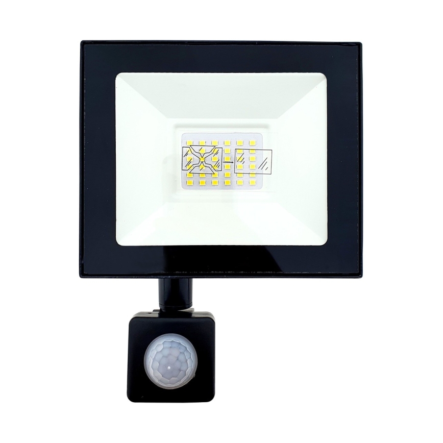 LED-valonheitin sensorilla LED/50W/230V IP44