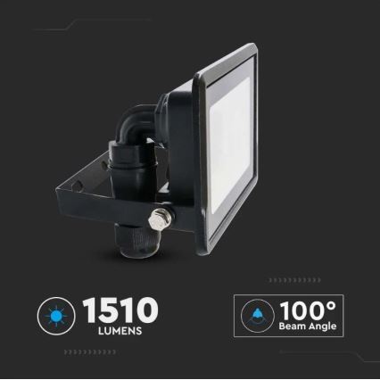 LED Valonheitin suoralla liitännällä SAMSUNG CHIP LED/20W/230V IP65 6500K