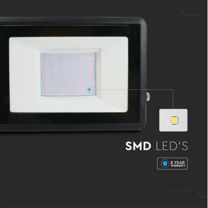 LED Valonheitin suoralla liitännällä SAMSUNG CHIP LED/30W/230V IP65 4000K
