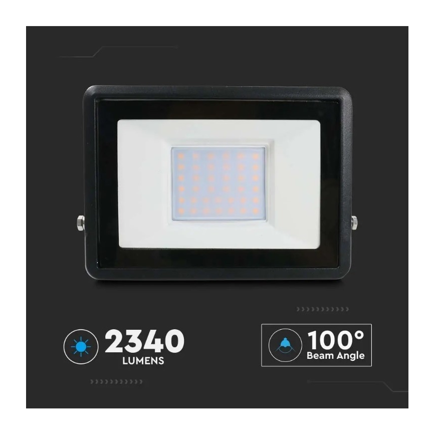 LED Valonheitin suoralla liitännällä SAMSUNG CHIP LED/30W/230V IP65 6500K
