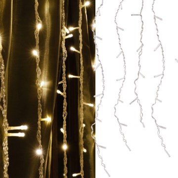 LED Valoverho ESTELLA 47xLED/8 toiminnot 3,5 m lämpimänvalkoinen
