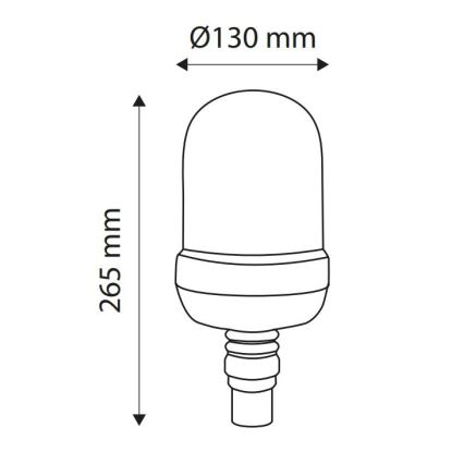 LED-varoitusvalo LIGHT LED H1/12-24V