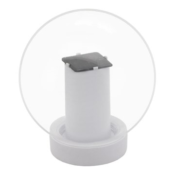 LED Vedenpitävä aurinkokennolamppu LED/900mAh IP68 valkoinen