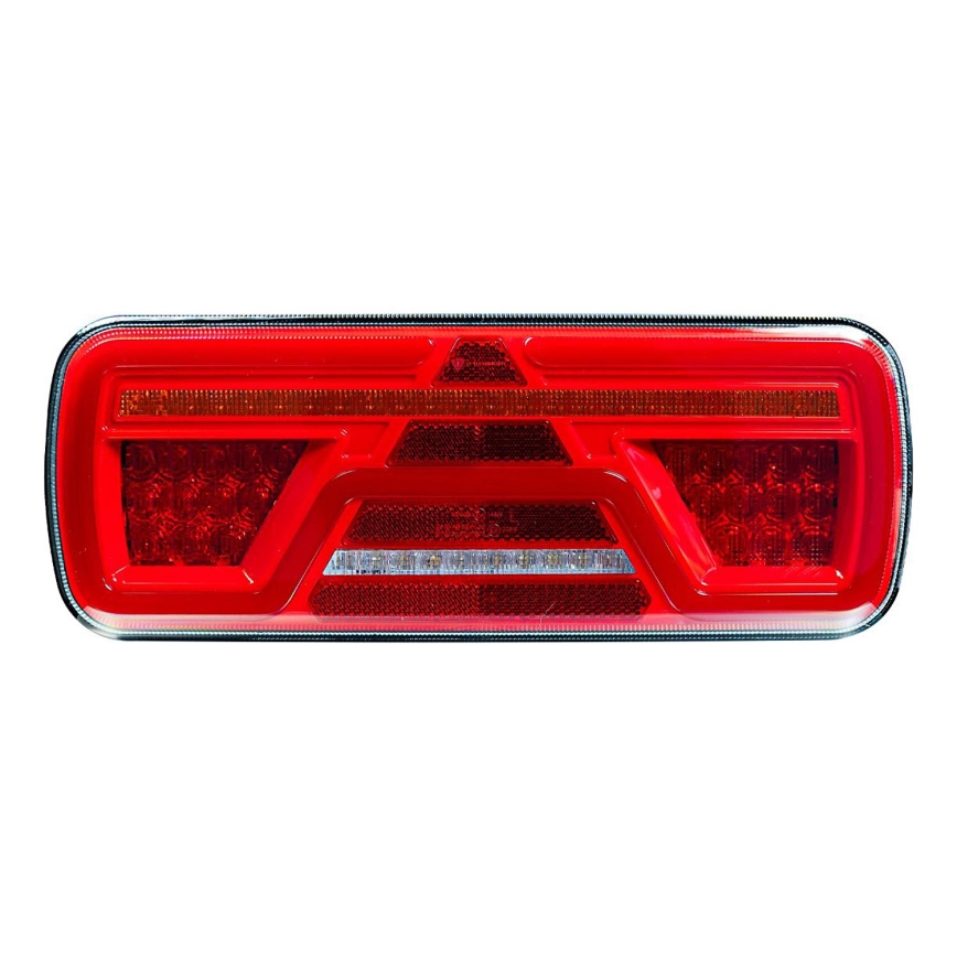 LED Yhdistetty valo dynaamisella vilkulla LED/10-30V IP67 oikea