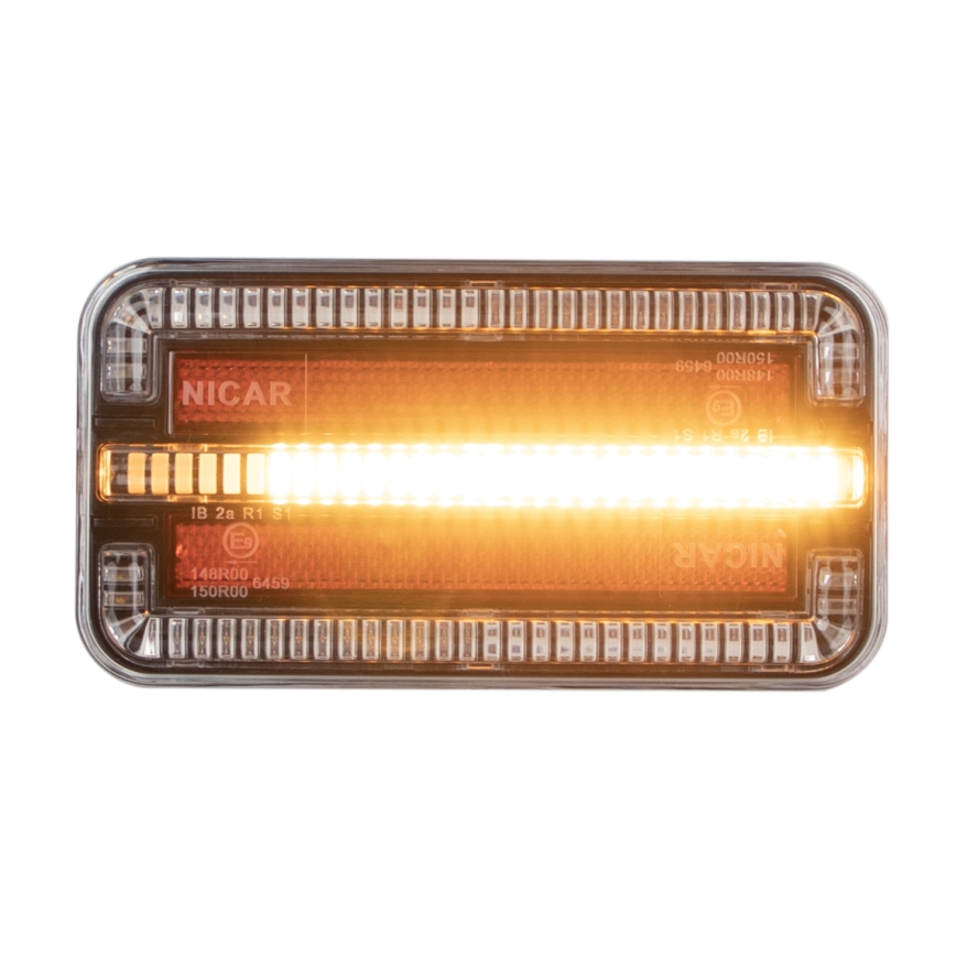 LED Yhdistetty valo dynaamisella vilkulla LED/12-24V IP65