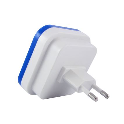 LED-yövalo anturilla LED/0,5W/230V sininen