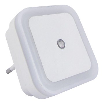 LED-yövalo anturilla LED/0,5W/230V valkoinen