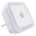 LED-yövalo anturilla LED/0,5W/230V valkoinen