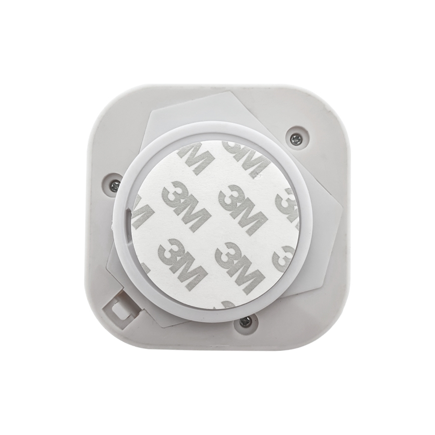 LED-yövalo anturilla LED/0,5W/4,5V 3xAAA valkoinen