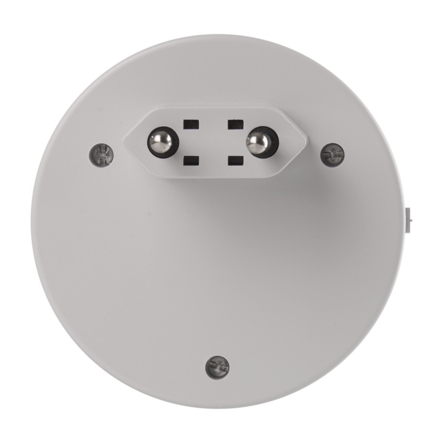 LED-yövalo pistorasian valotunnistimella + 2xUSB 3xLED / 0,3W / 230V