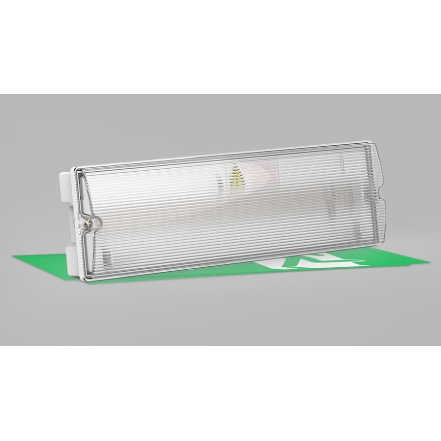 LED2 - LED Hätävalo SAFE ON LED/3W/3,6V 6000K IP65