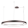 LED2 - LED Himmennettävä kattokruunu johdossa BELLA LED/80W/230V 3000K/4000K ruskea