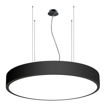 LED2 - LED-himmennettävä kattokruunu nauhalla MONO LED/100W/230V 3000K/4000K musta