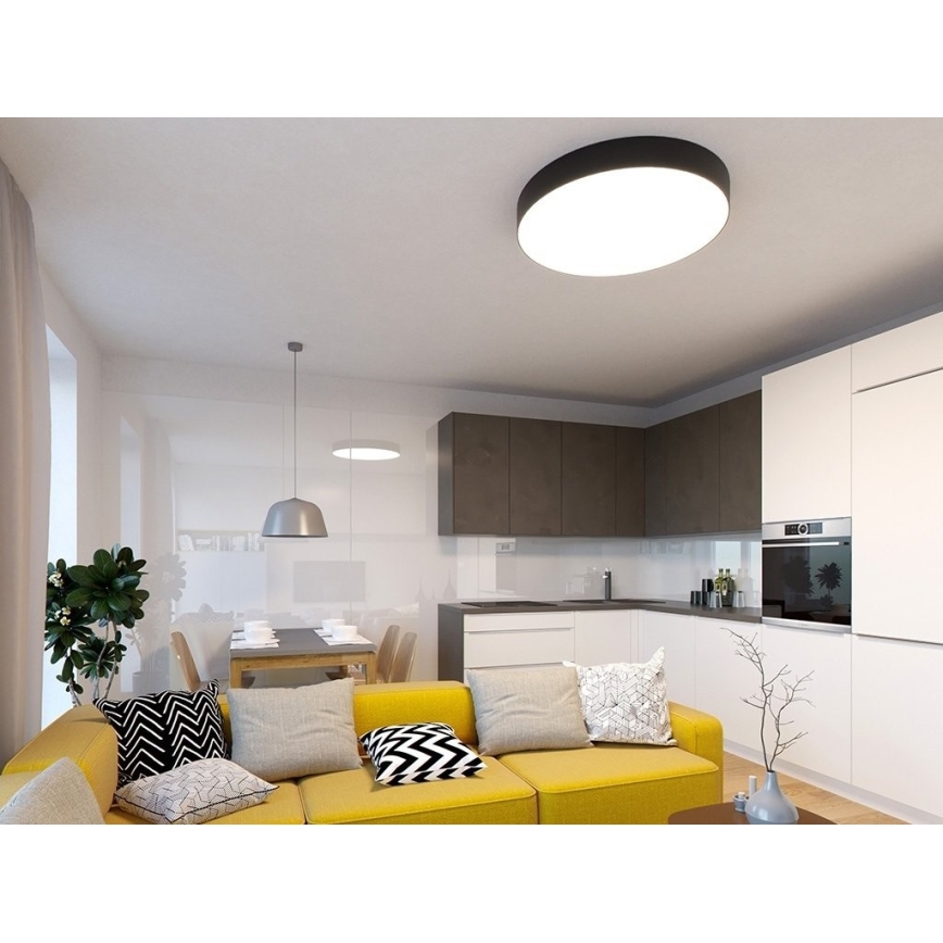 LED2 - LED Himmennettävä kattovalo MONO LED/60W/230V 3000K/4000K musta