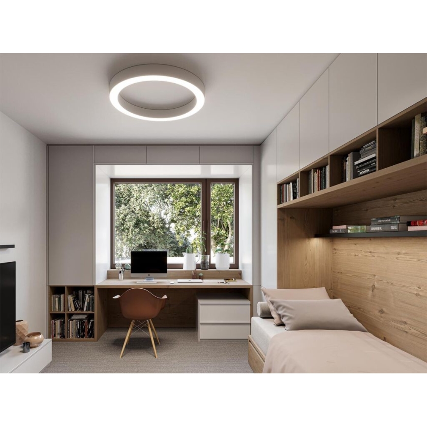 LED2 - LED Himmennettävä kattovalo SATURN LED/60W/230V 3000K/4000K valkoinen