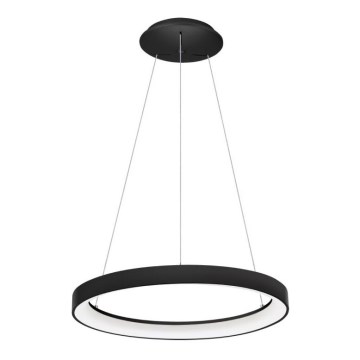 LED2 - LED-kattokruunu johdossa BELLA LED/48W/230V 3000K/4000K musta