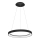 LED2 - LED-kattokruunu johdossa BELLA LED/48W/230V 3000K/4000K musta