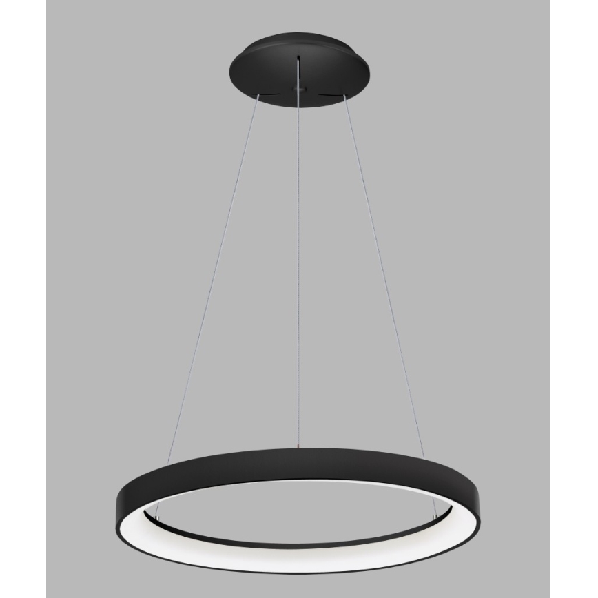 LED2 - LED-kattokruunu johdossa BELLA LED/48W/230V 3000K/4000K musta