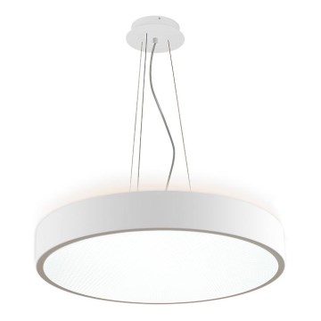 LED2 - LED-kattokruunu johdossa ROTO LED/48W/230V 2700K/3300K/4000K IP40 valkoinen halkaisija 40 cm