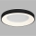 LED2 - LED-kattovalaisin BELLA LED/40W/230V 3000/4000K musta