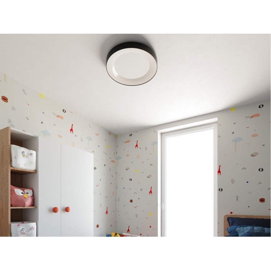 LED2 - LED-kattovalaisin BELLA LED/40W/230V 3000/4000K musta