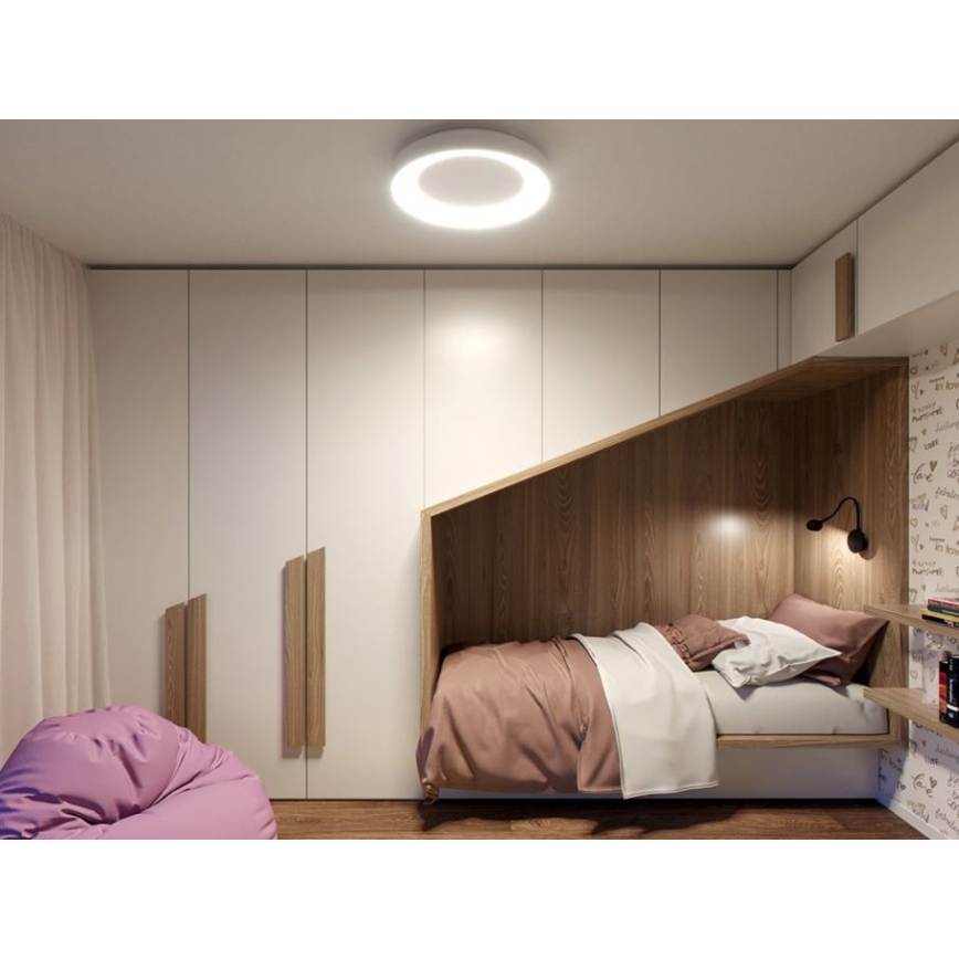 LED2 - LED-kattovalaisin BELLA LED/40W/230V 3000/4000K valkoinen