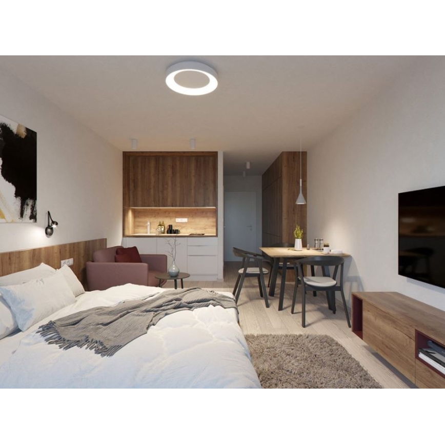 LED2 - LED-kattovalaisin BELLA LED/40W/230V 3000/4000K valkoinen