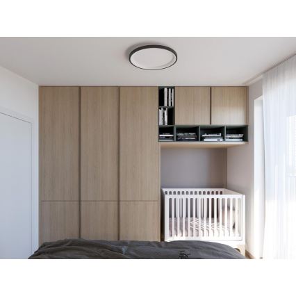 LED2 - LED Kattovalaisin BELLA LED/48W/230V 3000K/4000K ruskea