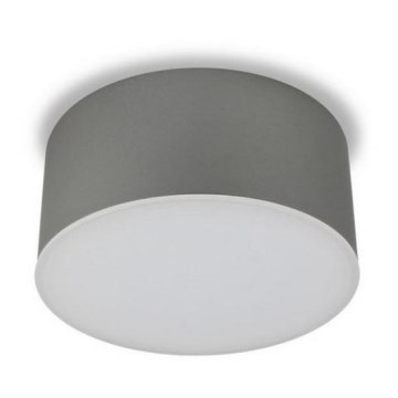 LED2 - LED-kattovalaisin BUTTON LED/17W/230V hopea