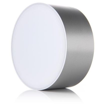 LED2 - LED-kattovalaisin BUTTON LED/17W/230V hopea